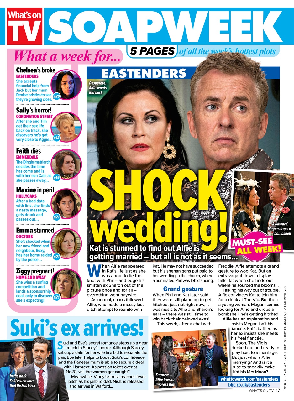 What's on TV Preview Pages