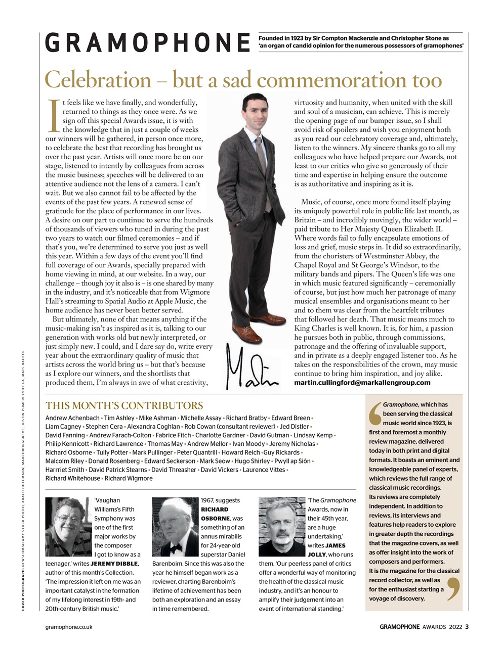 Gramophone Preview Pages