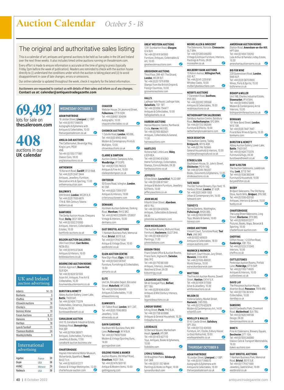 Antiques Trade Gazette Preview Pages