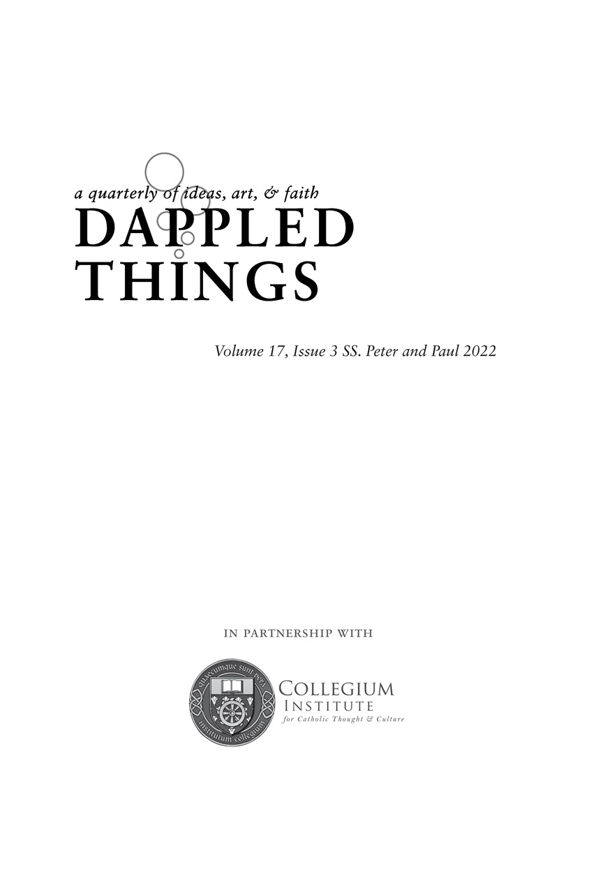 Dappled Things Preview Pages