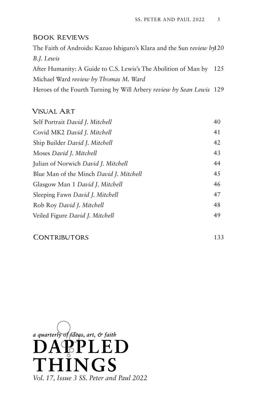 Dappled Things Preview Pages