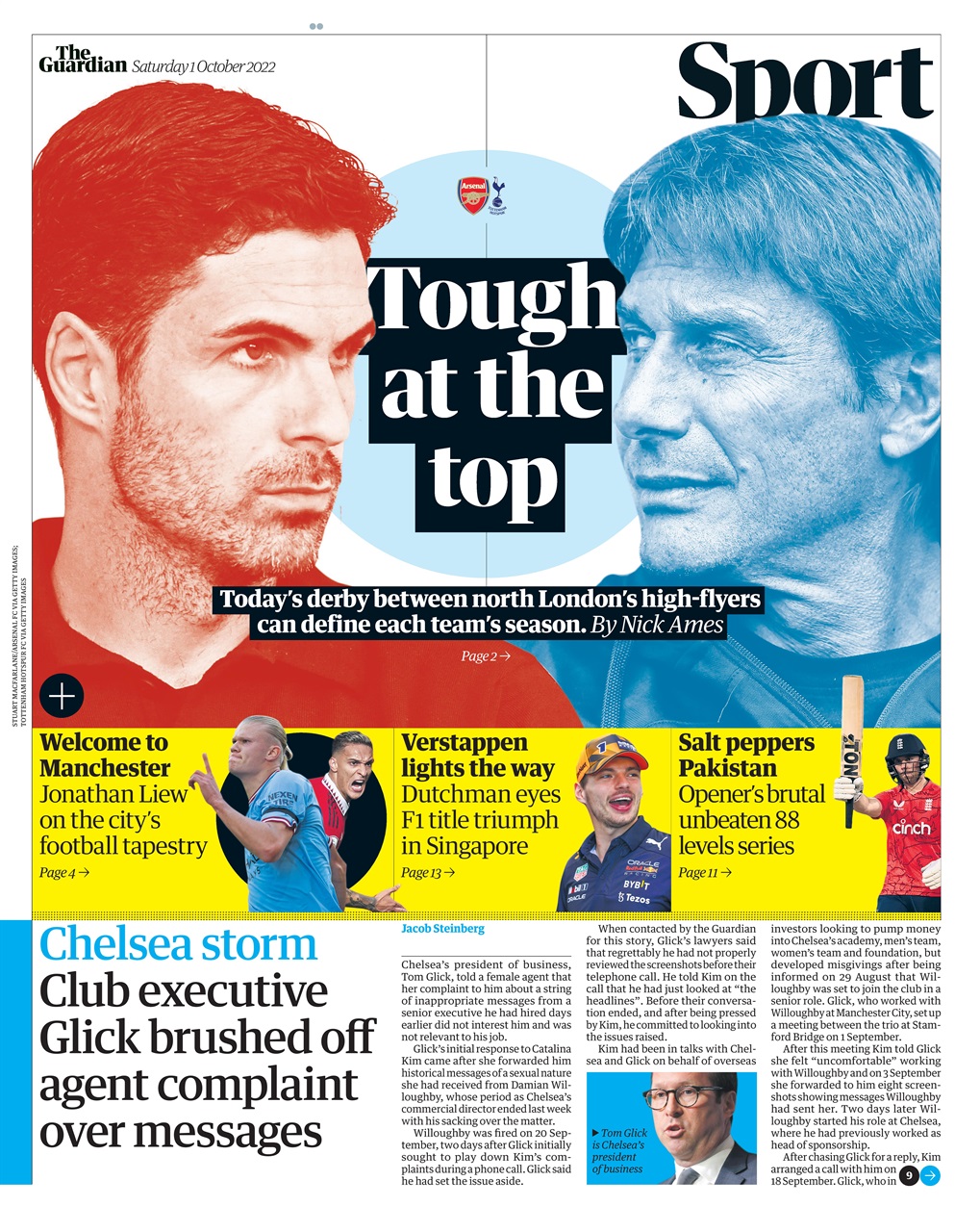 The Guardian Newspaper Preview Pages