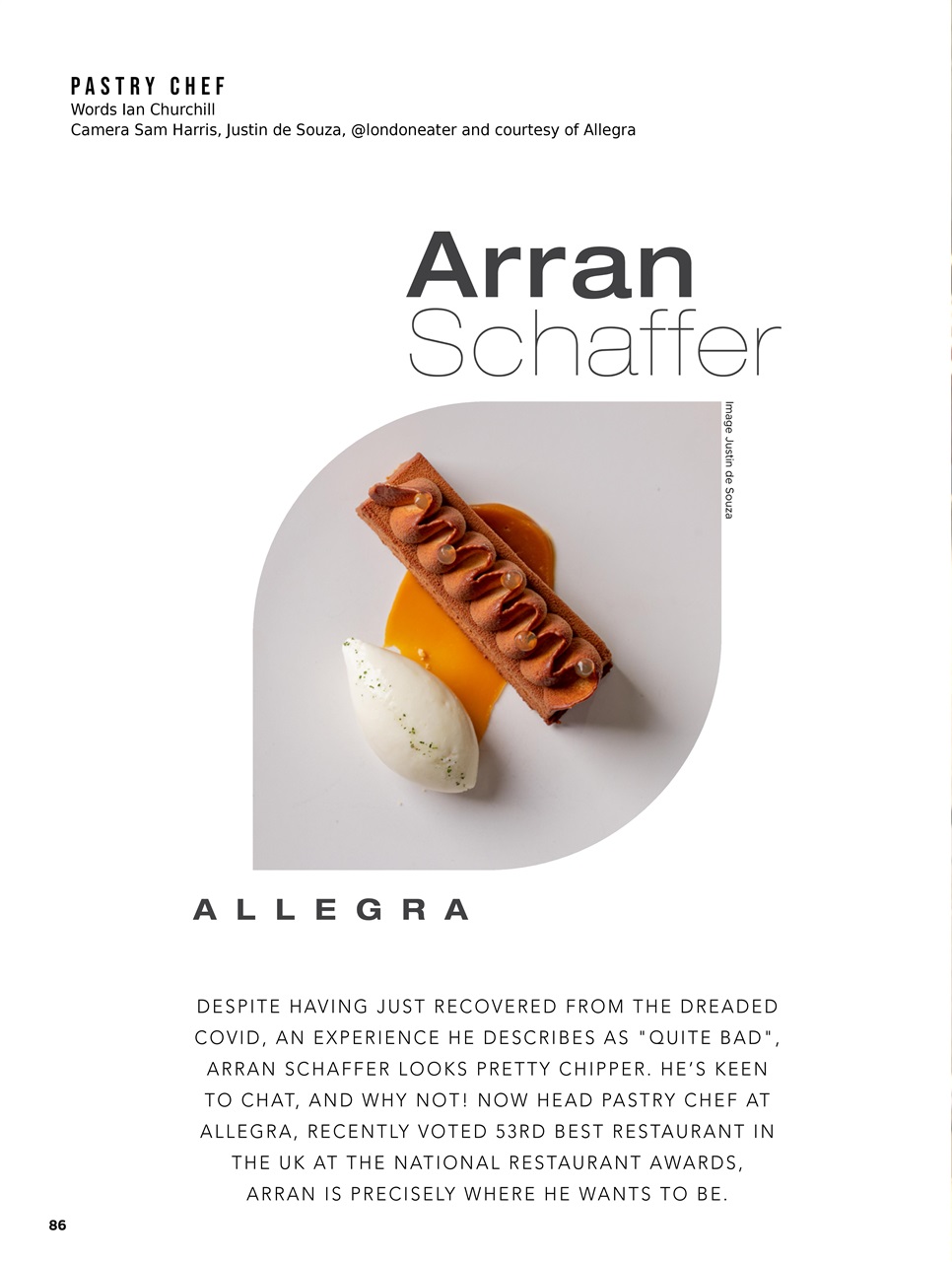 Chef & Restaurant Magazine Preview Pages