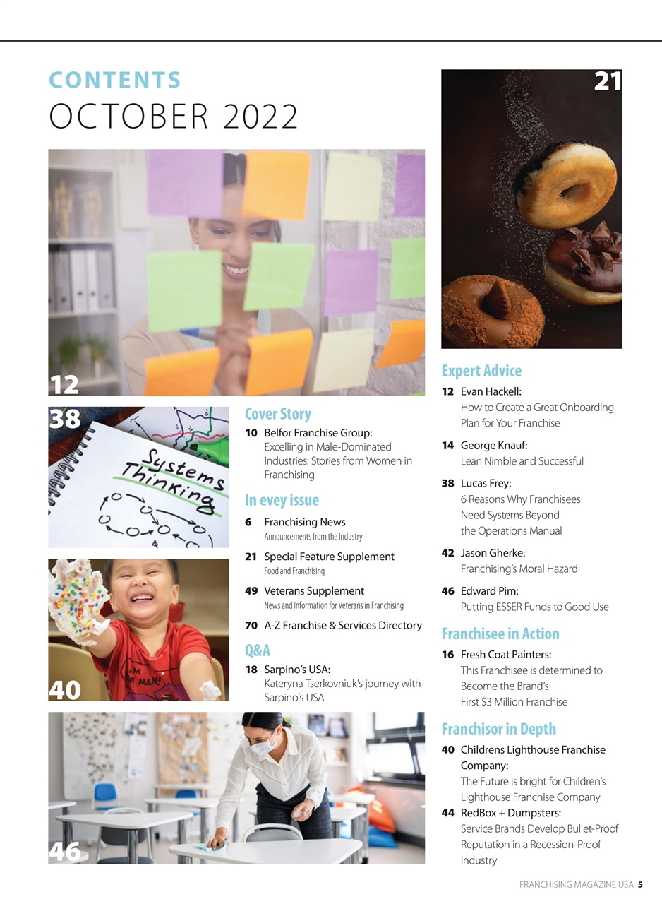 Franchising USA Preview Pages