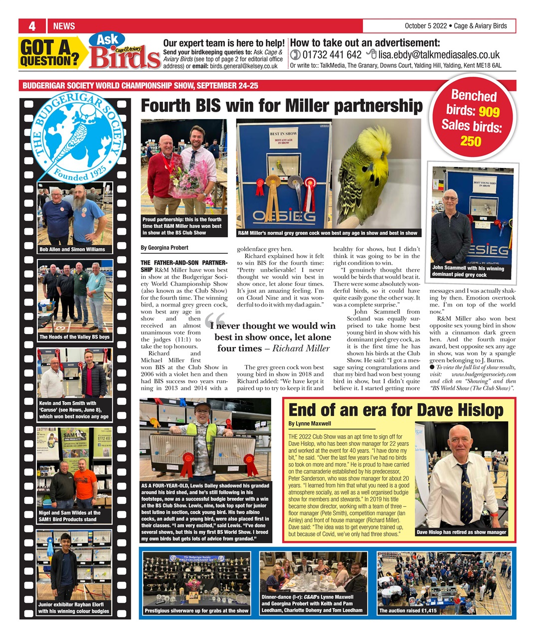 Cage & Aviary Birds Preview Pages