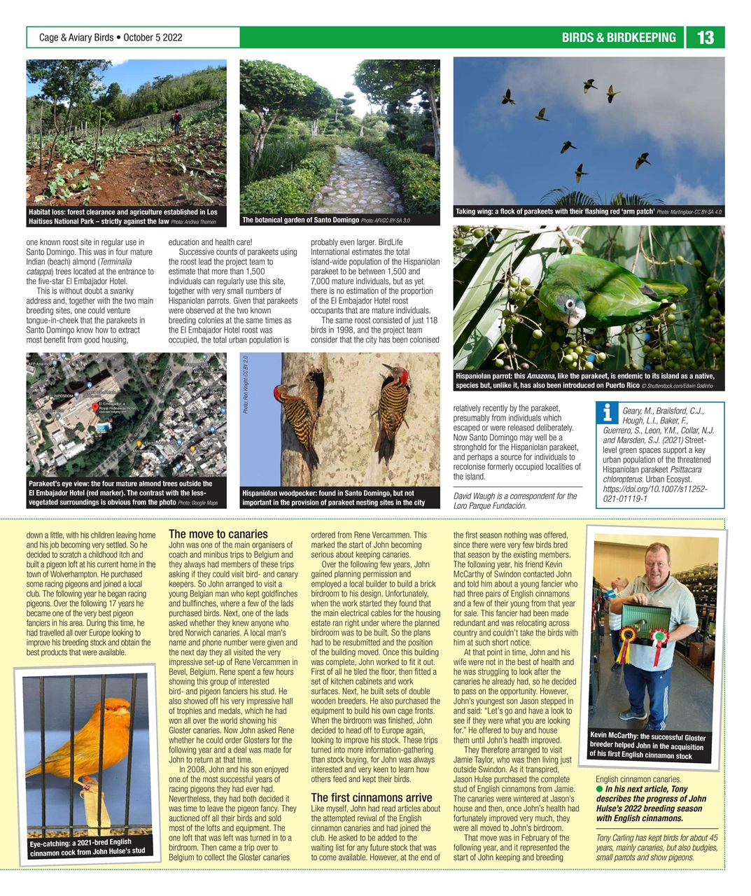 Cage & Aviary Birds Preview Pages