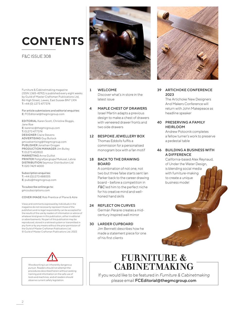 Furniture & Cabinetmaking Preview Pages
