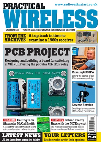 Practical Wireless issue November 2022