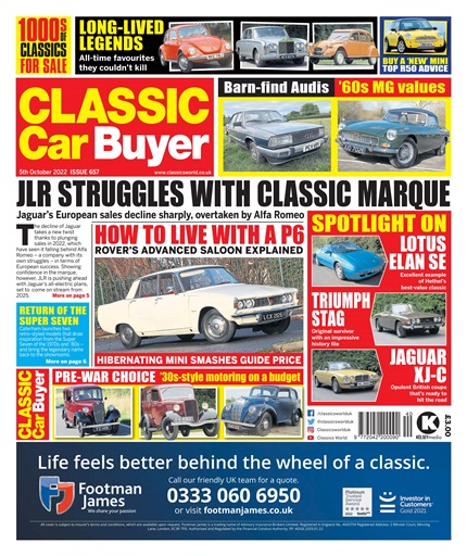 Classic Car Buyer issue 