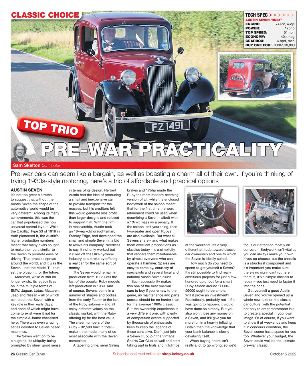 Classic Car Buyer Preview Pages