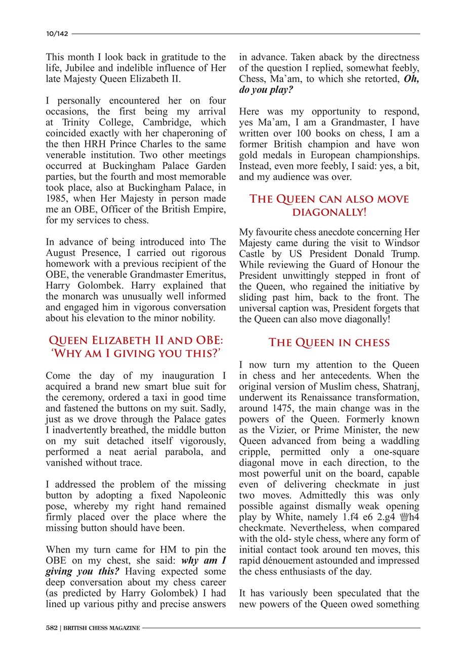 British Chess Magazine Preview Pages