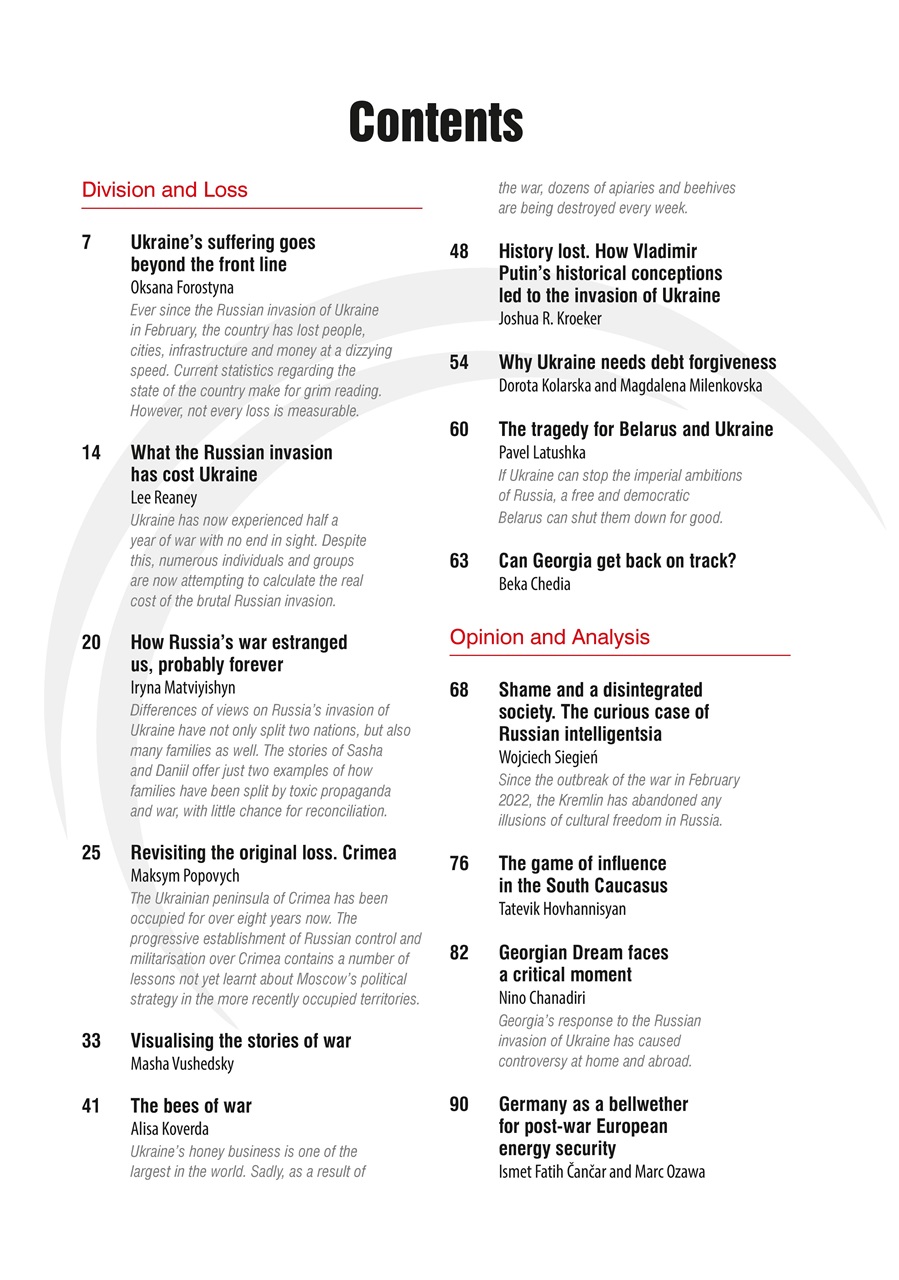 New Eastern Europe Preview Pages