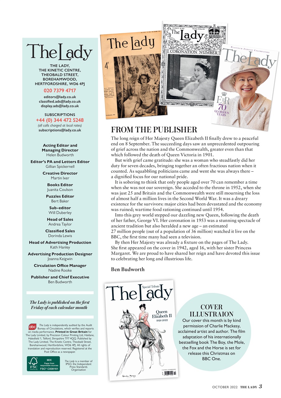 The Lady Preview Pages