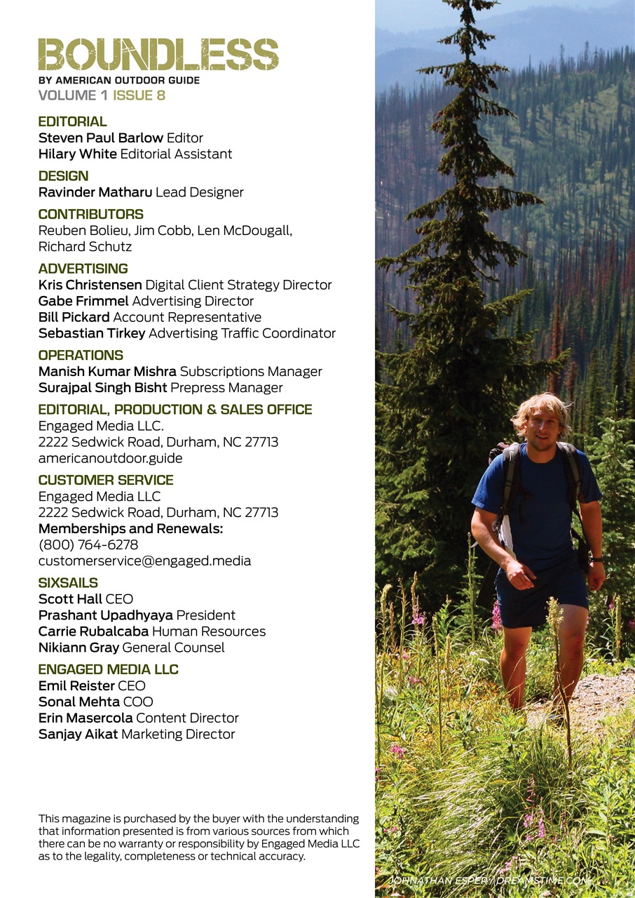 American Outdoor Guide: Boundless Preview Pages