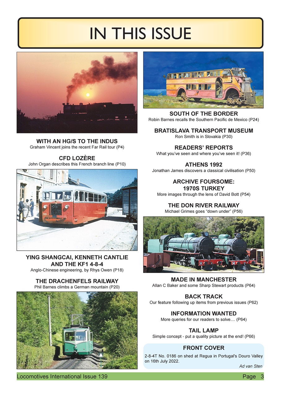 Locomotives International Preview Pages