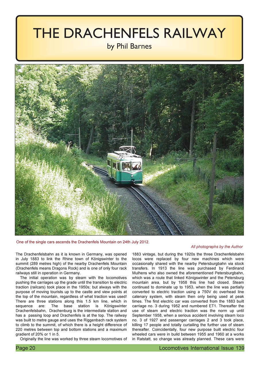Locomotives International Preview Pages