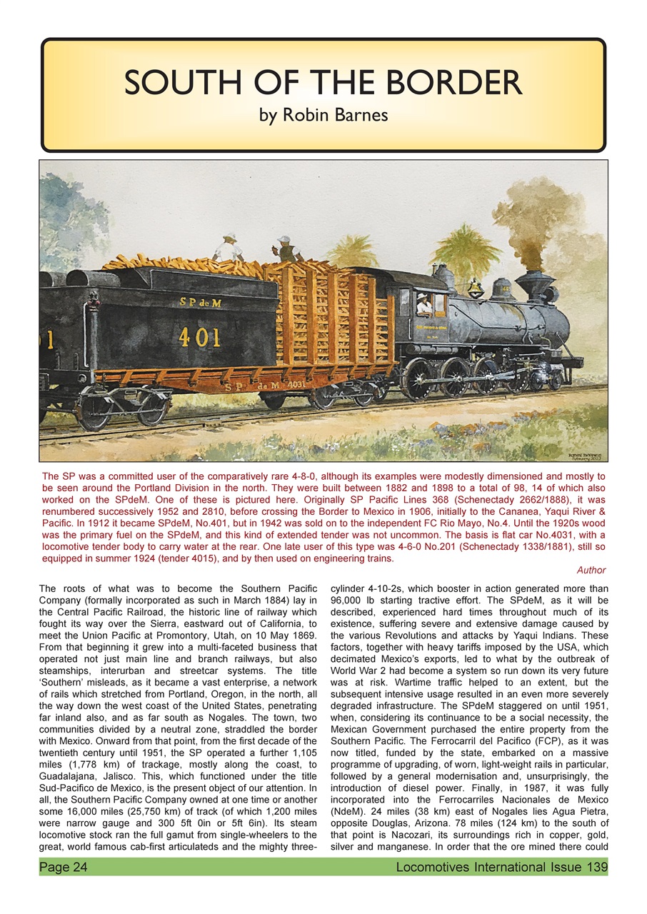 Locomotives International Preview Pages