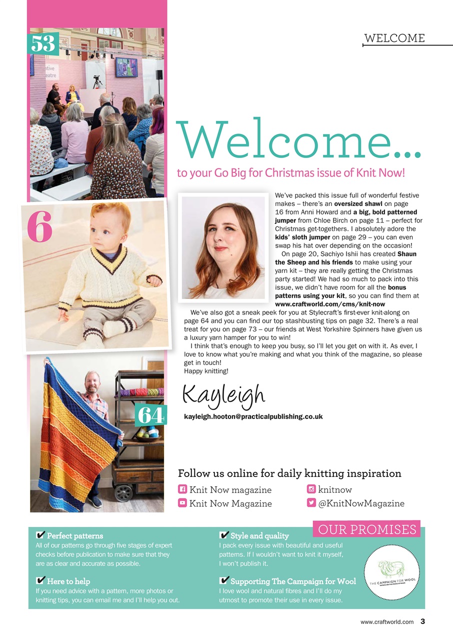 Knit Now Preview Pages