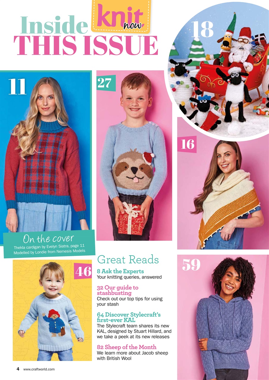 Knit Now Preview Pages