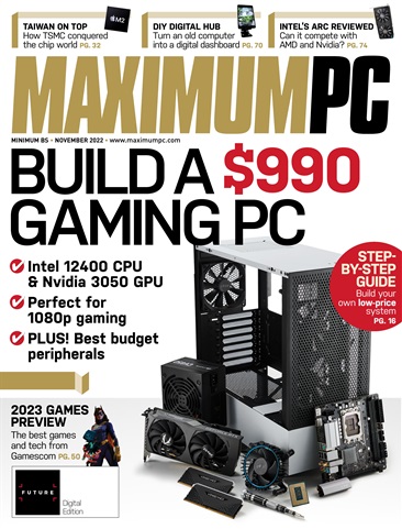 Maximum PC issue November 2022