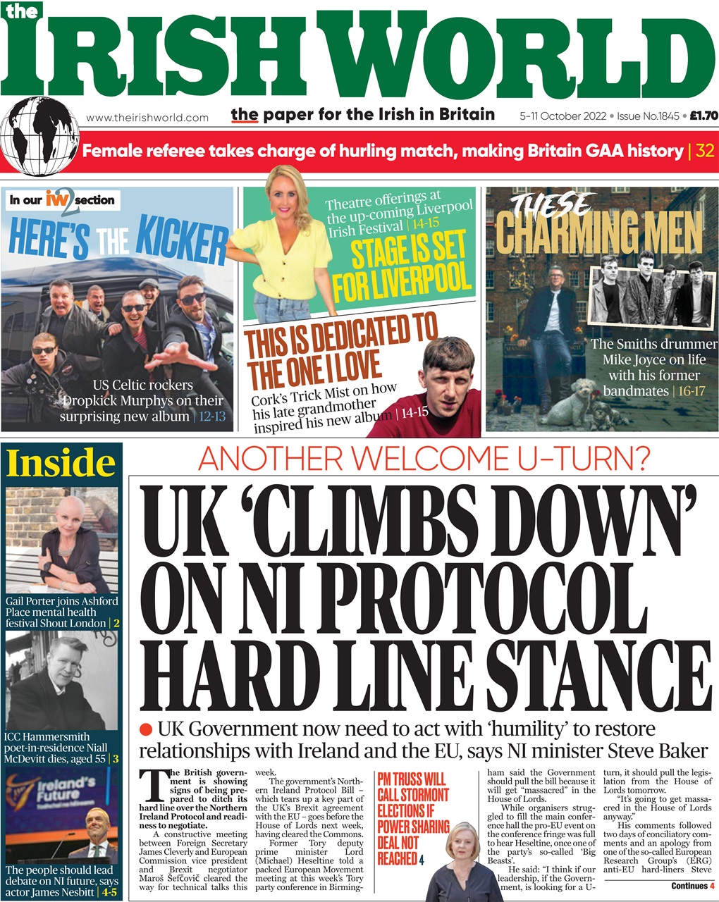 Irish World Preview Pages