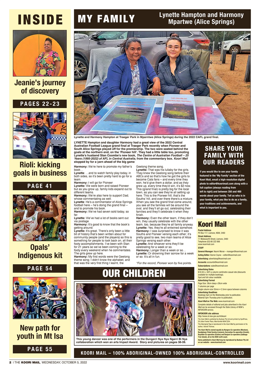 Koori Mail Preview Pages