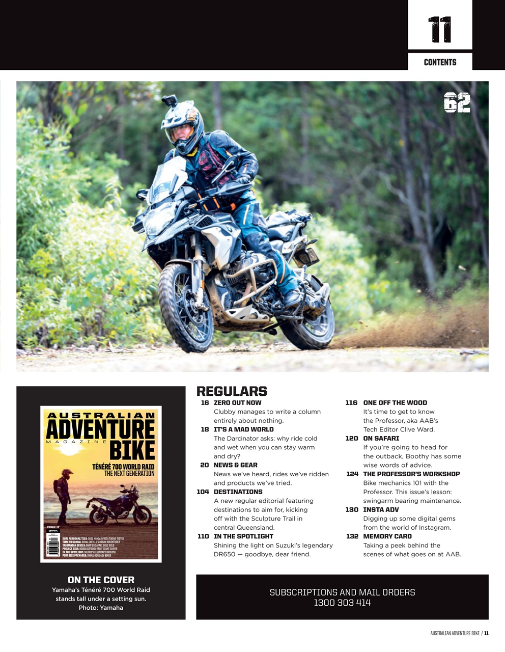 Australian Adventure Bike Preview Pages