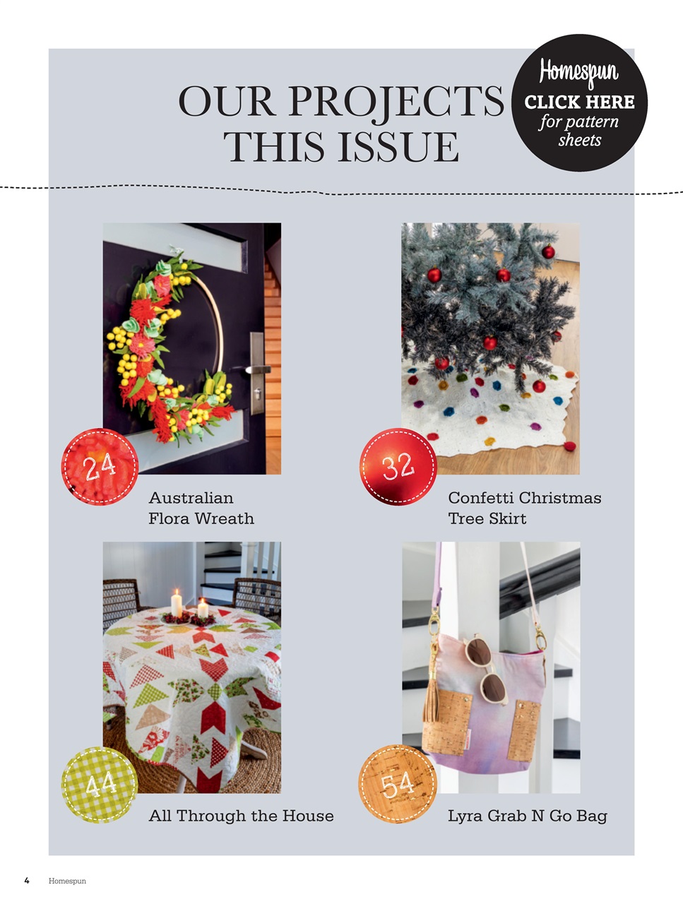 Homespun Preview Pages