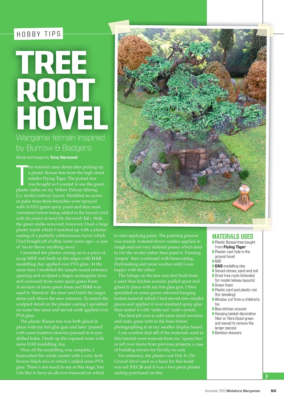 Miniature Wargames Preview Pages