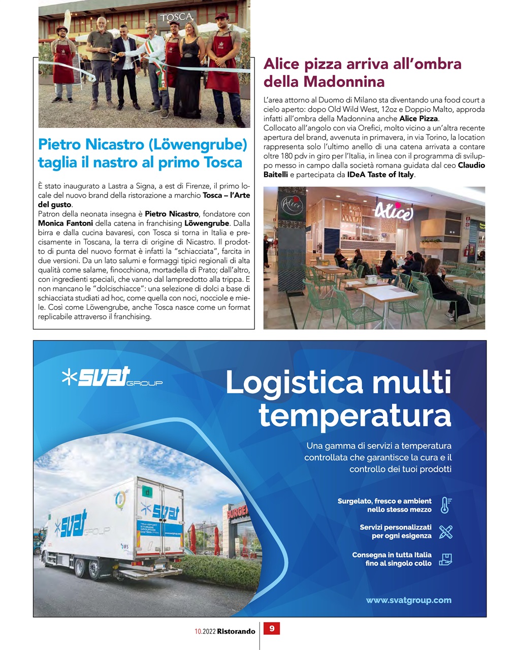 Ristorando Preview Pages