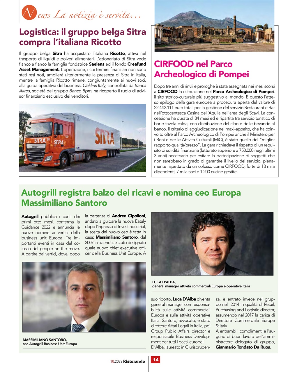 Ristorando Preview Pages