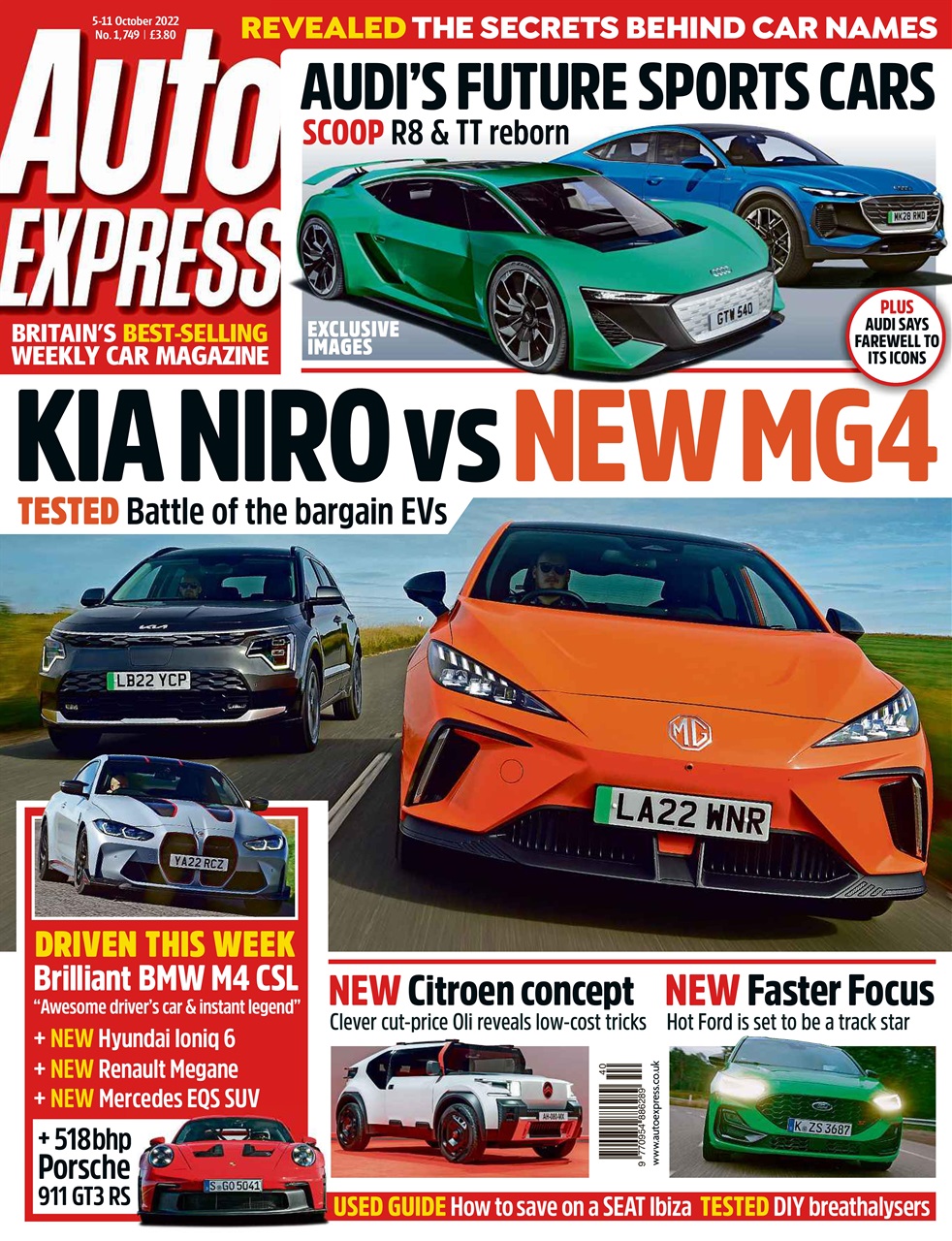 Auto Express Preview Pages