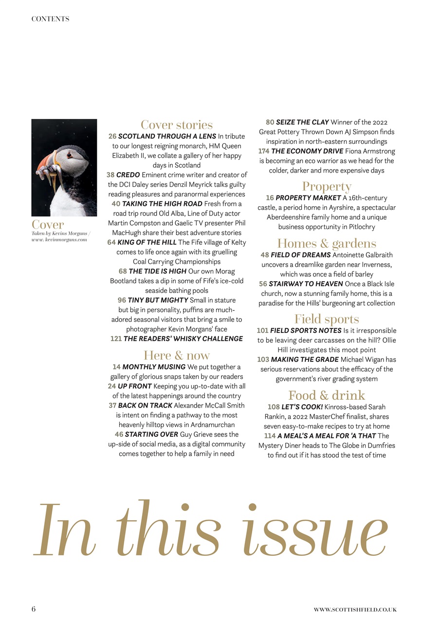 Scottish Field Preview Pages