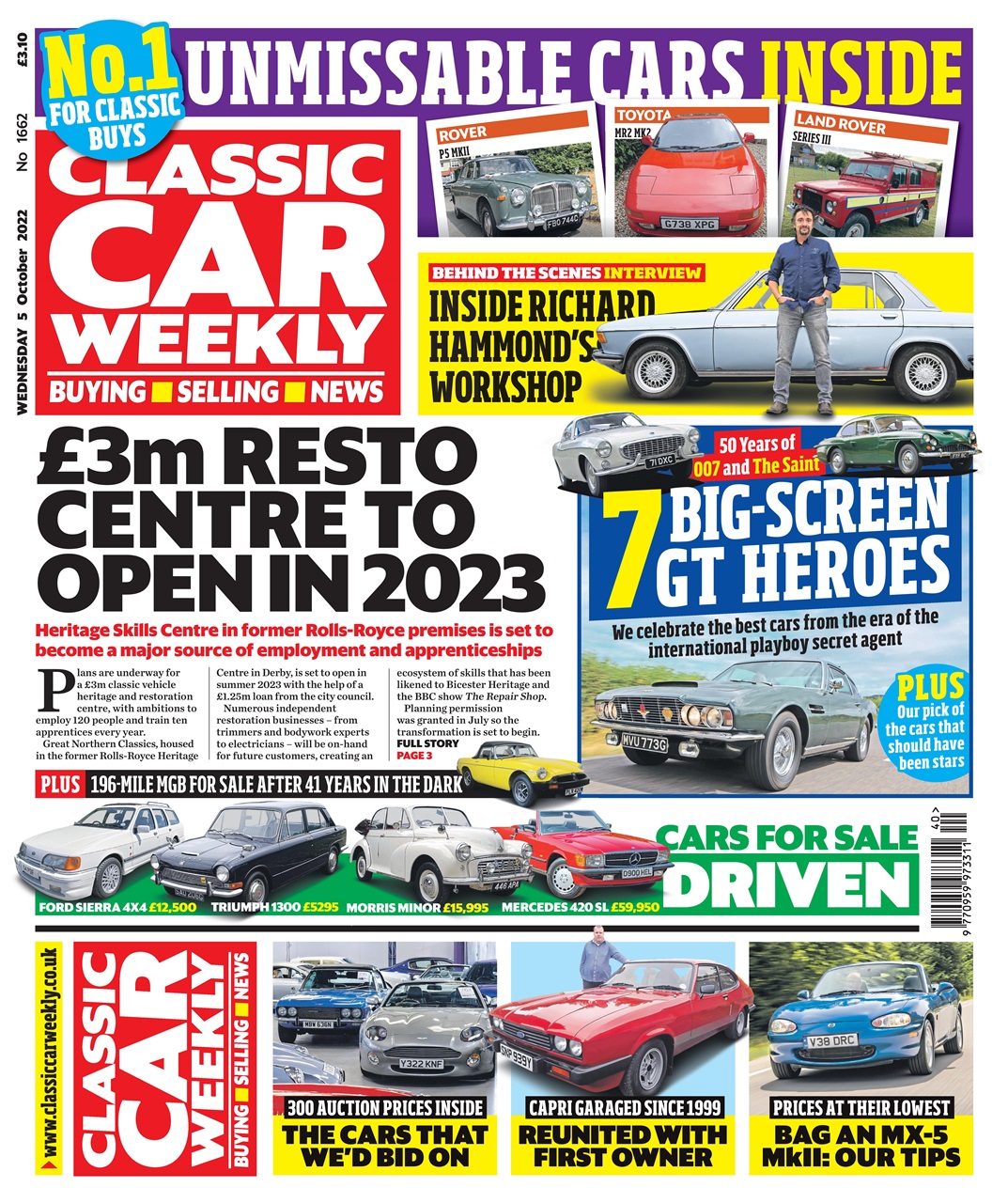 Classic Car Weekly Preview Pages