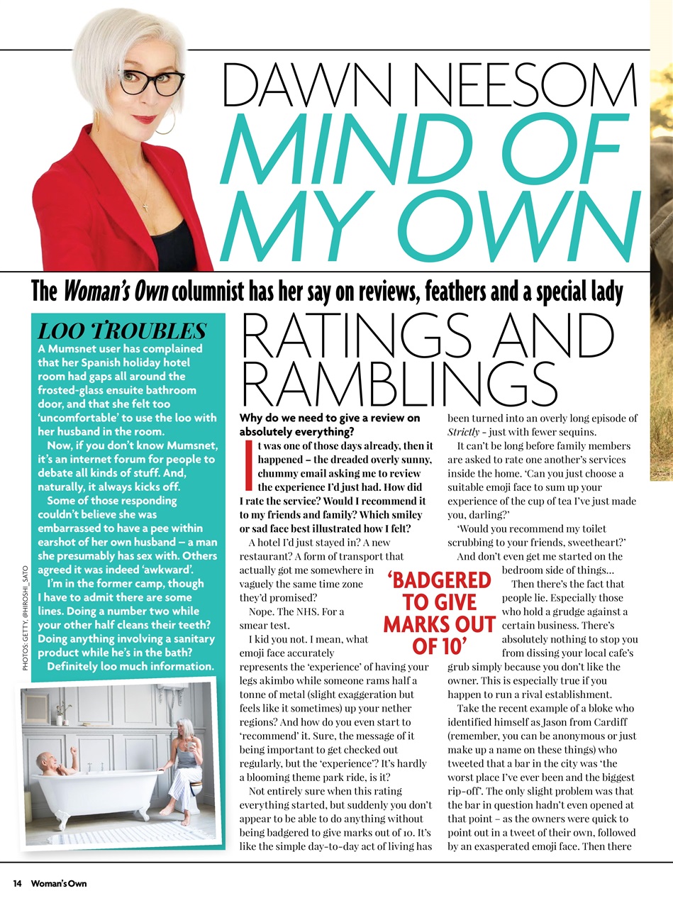 Woman's Own Preview Pages