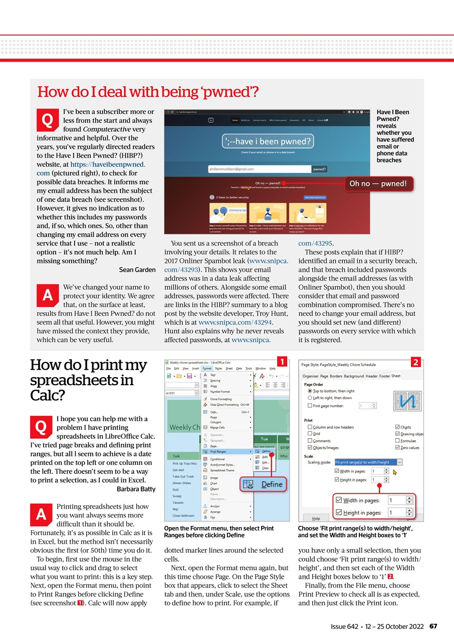 Computer Active Preview Pages