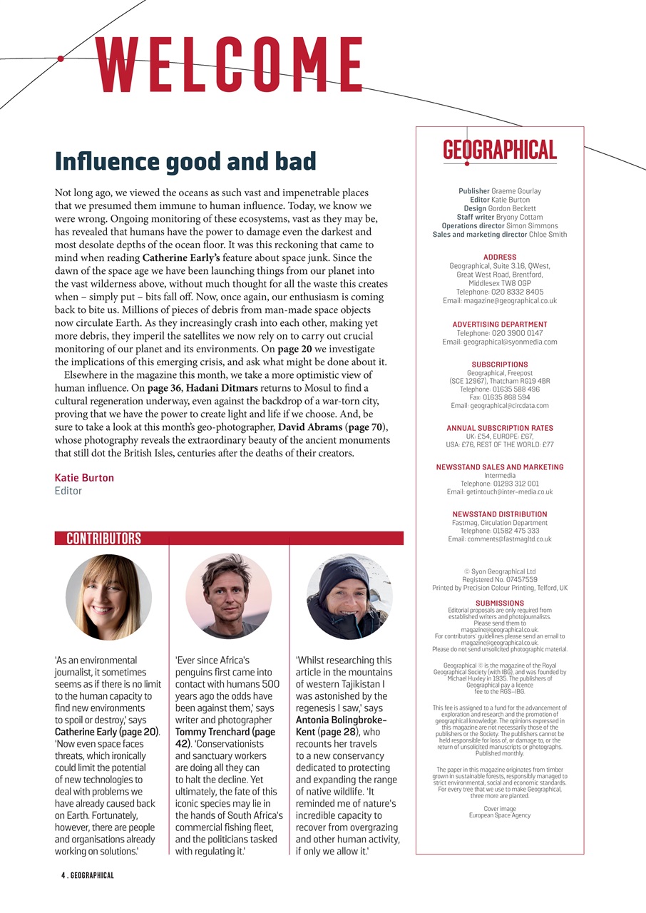 Geographical Preview Pages