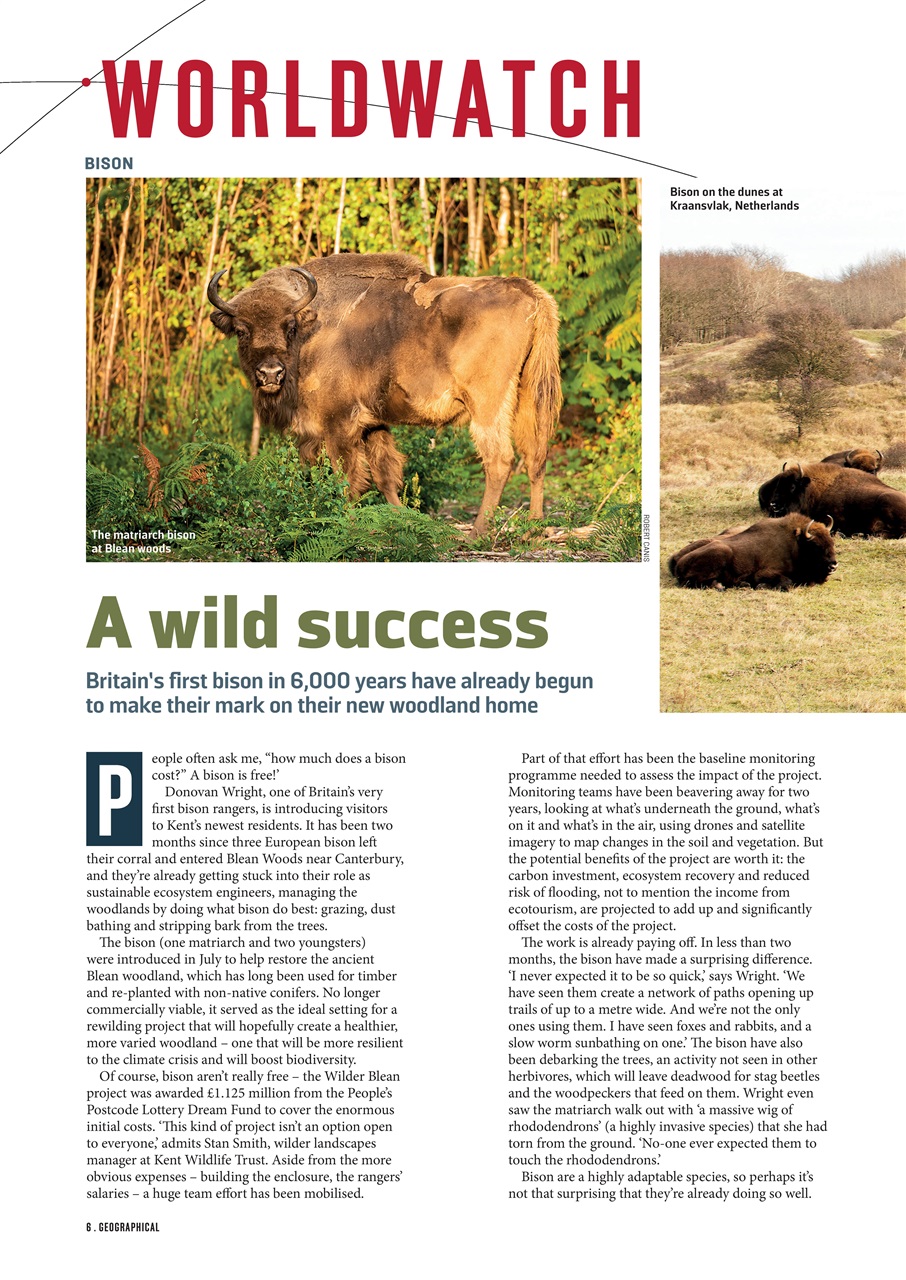 Geographical Preview Pages