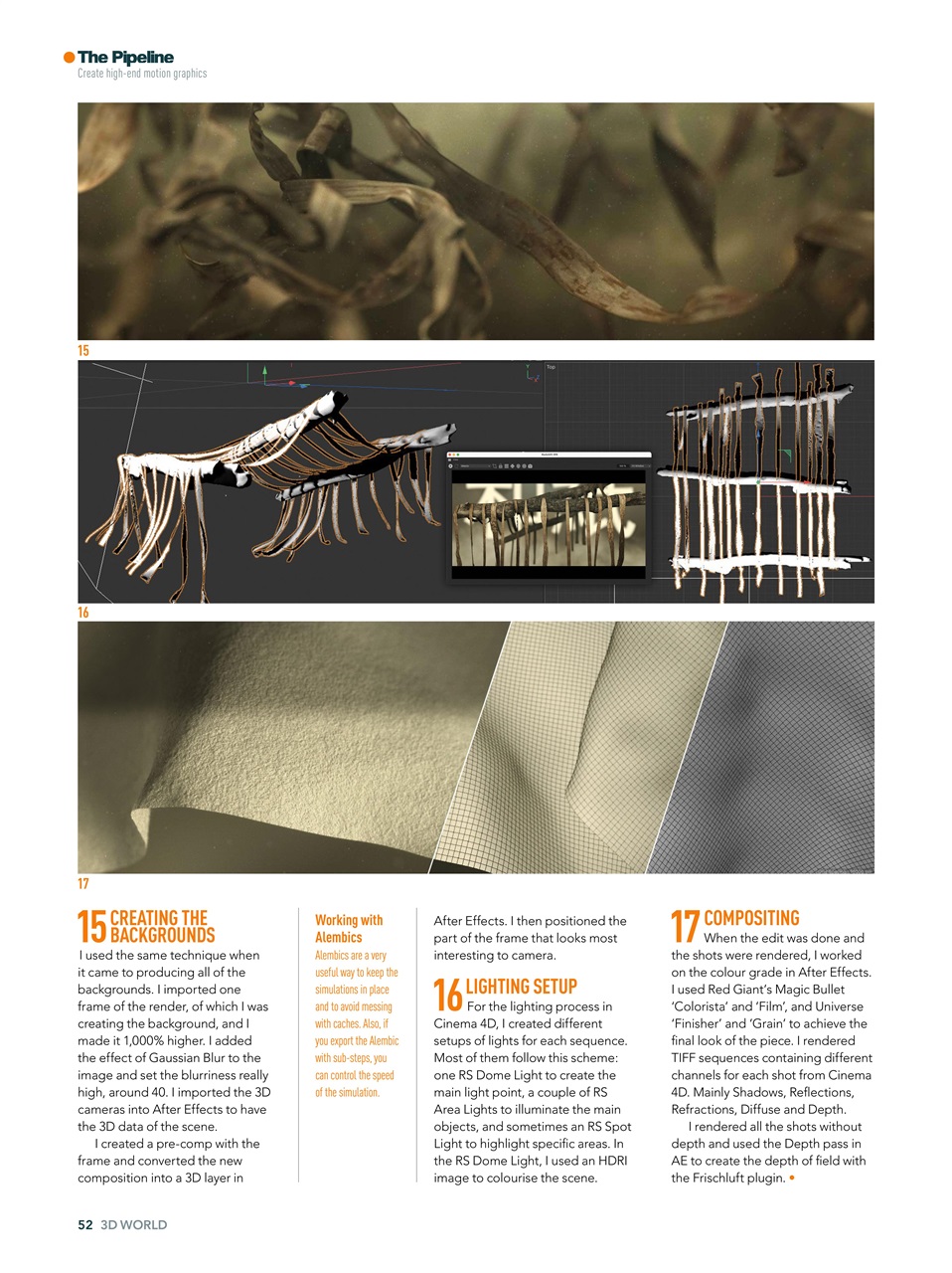 3D World Preview Pages