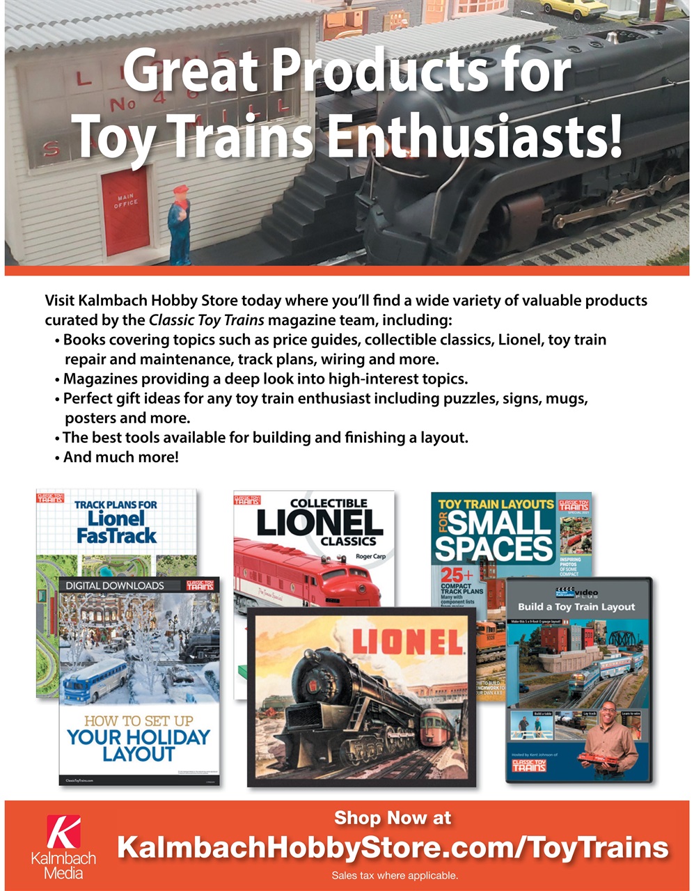 Classic Toy Trains Preview Pages