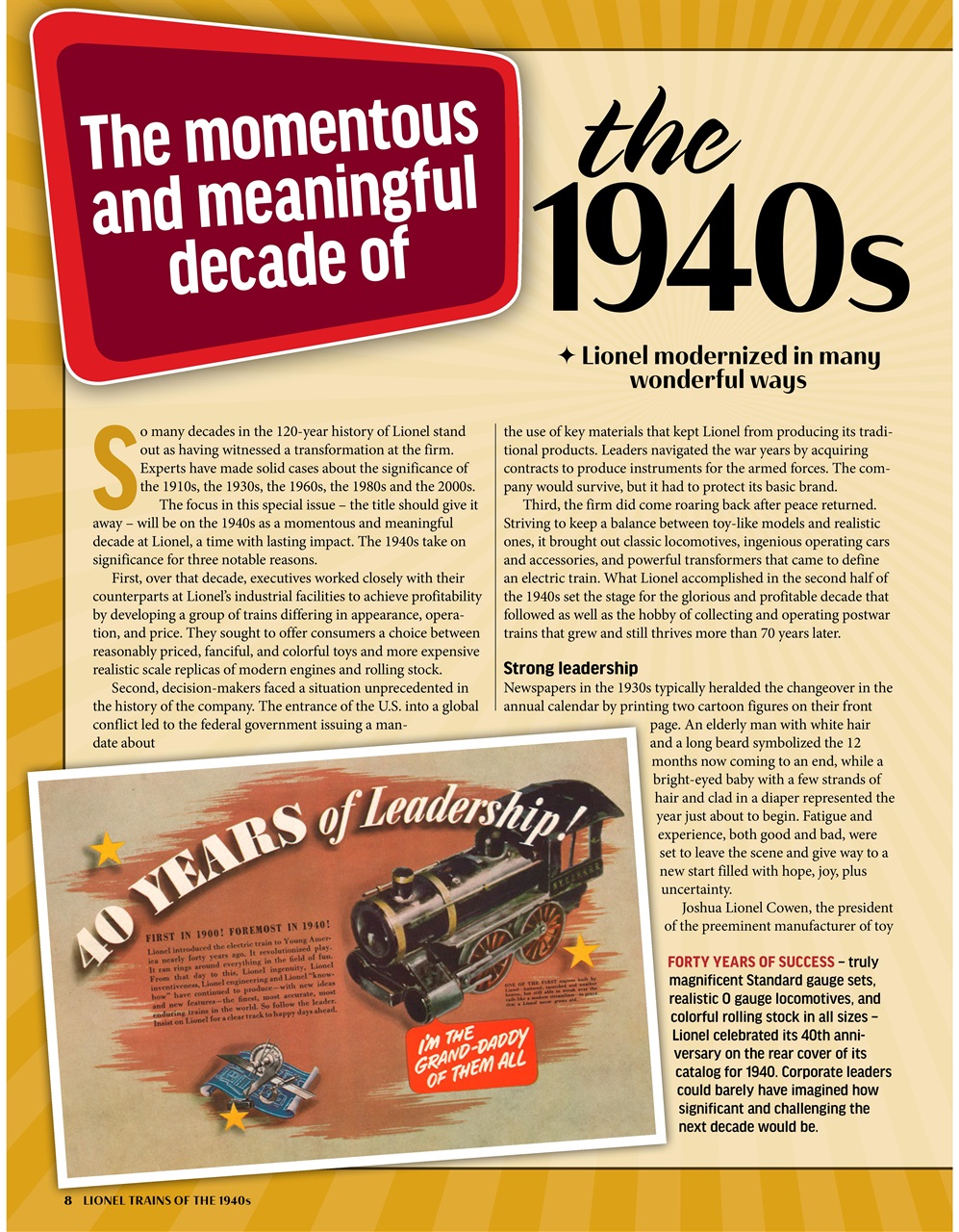 Classic Toy Trains Preview Pages