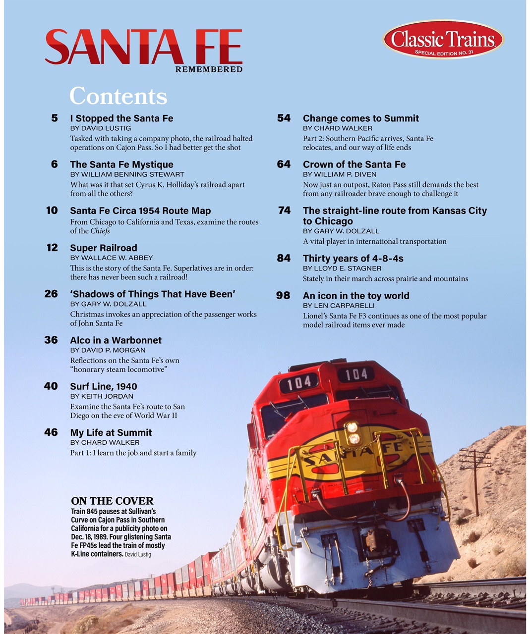 Classic Trains Preview Pages
