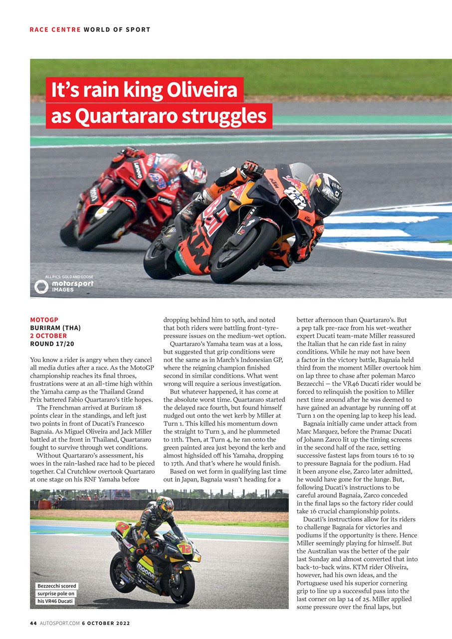 Autosport Preview Pages