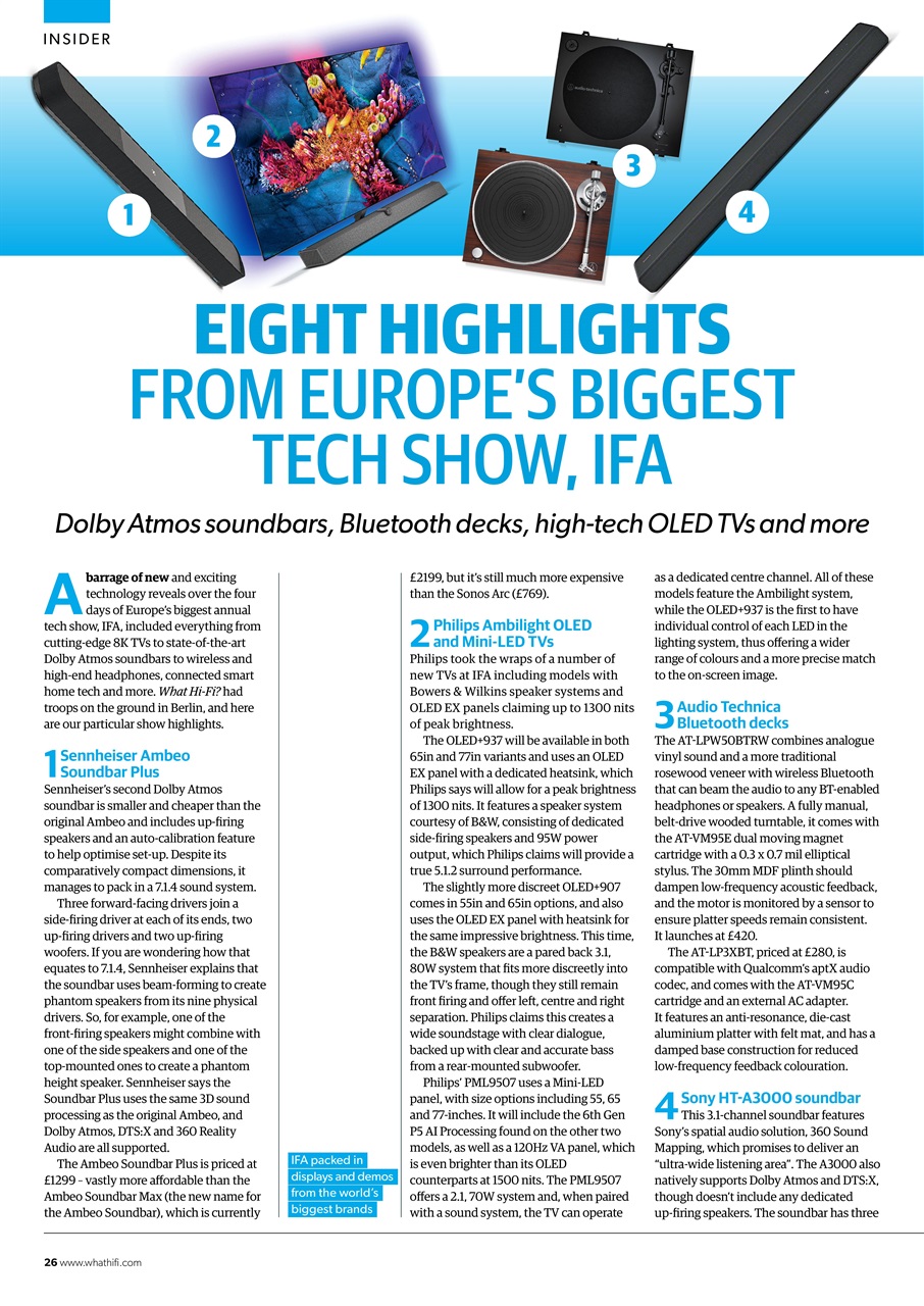 What HiFi Preview Pages