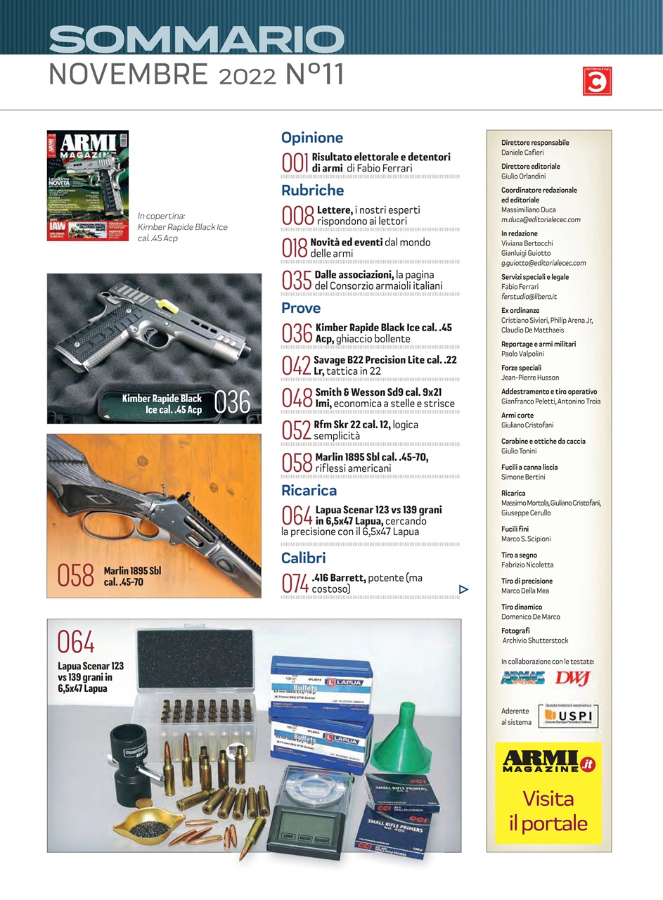 ARMI MAGAZINE Preview Pages