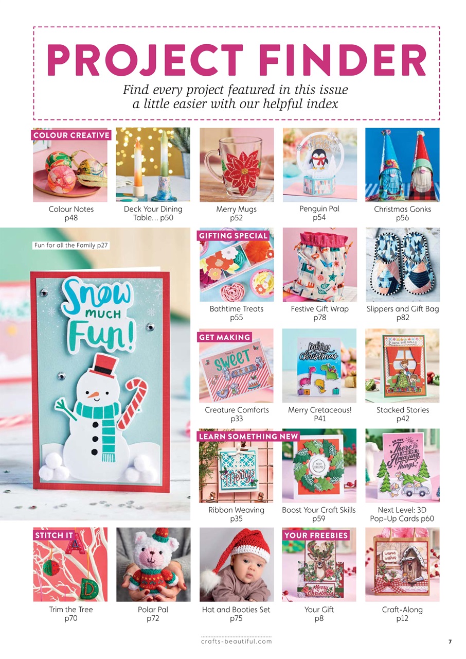 Crafts Beautiful Preview Pages