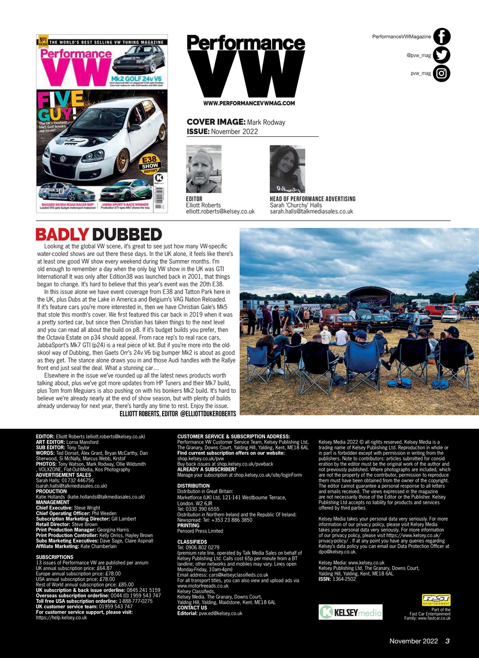 Performance VW Preview Pages