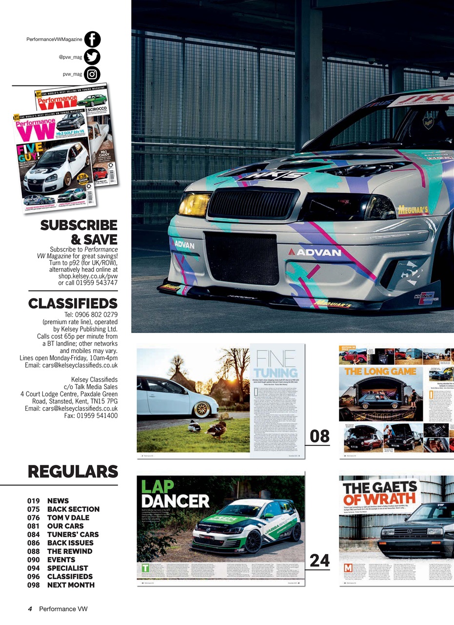 Performance VW Preview Pages