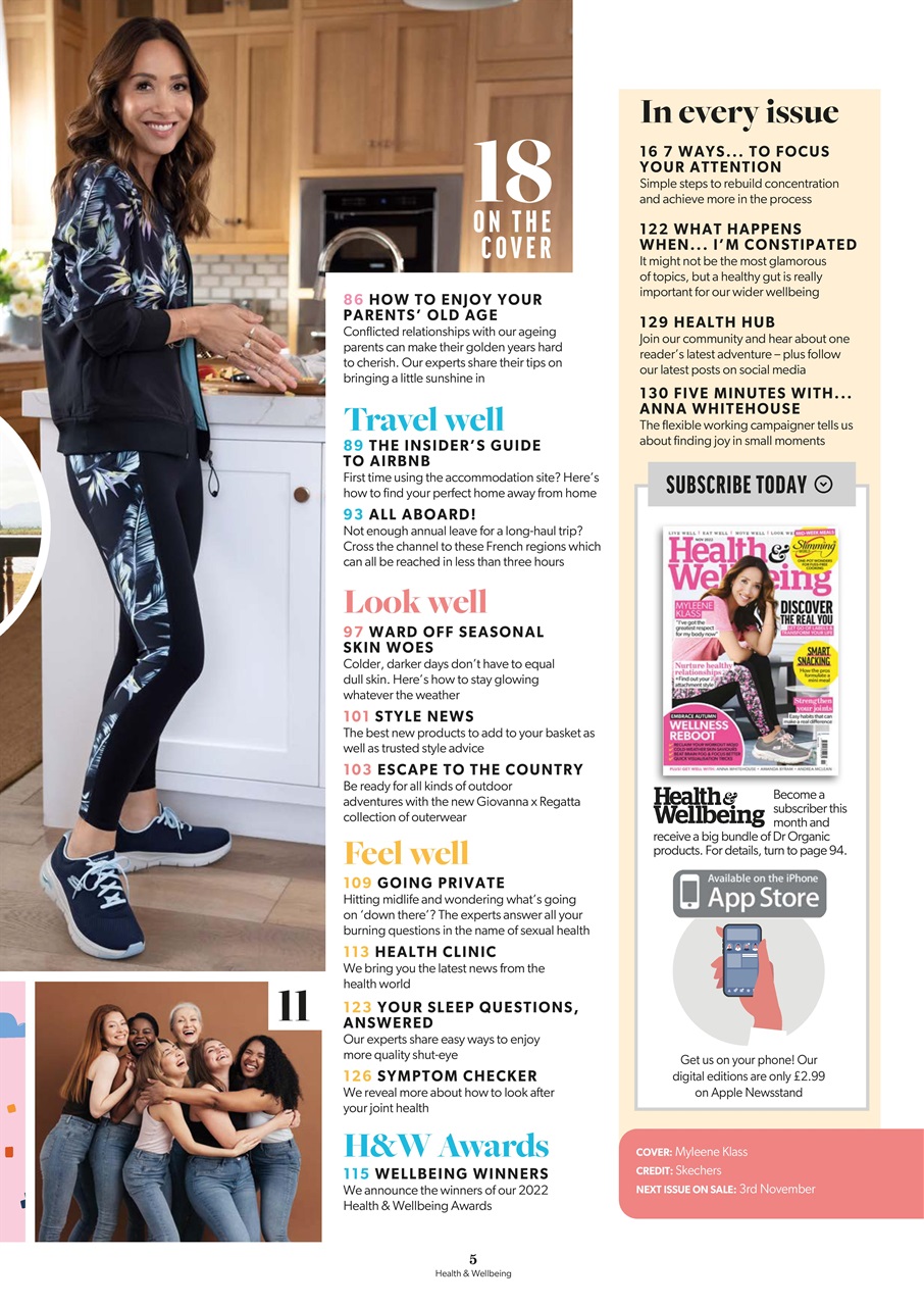 Health & Wellbeing Preview Pages