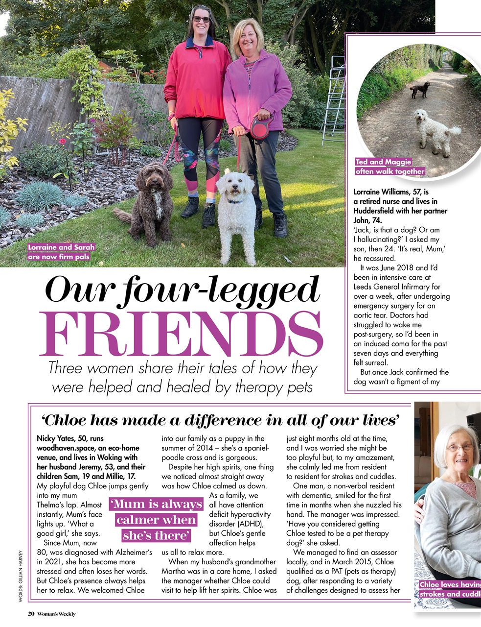 Woman's Weekly Preview Pages